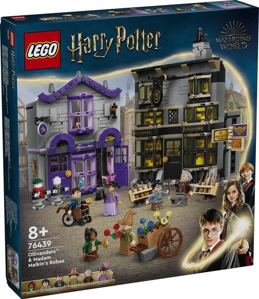 Конструктор LEGO® Harry Potter™ Крамниці Олівандера й мантій від Мадам Малкін 76439 76439