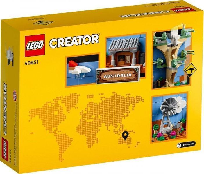 Конструктор LEGO Creator Листівка Австралія 40651 40651