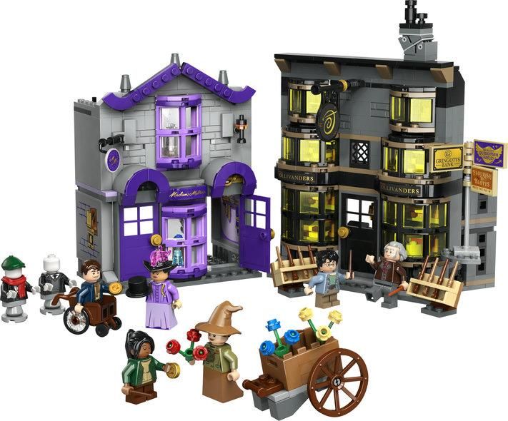 Конструктор LEGO® Harry Potter™ Магазины Оливандера и мантий от Мадам Малкин 76439 76439