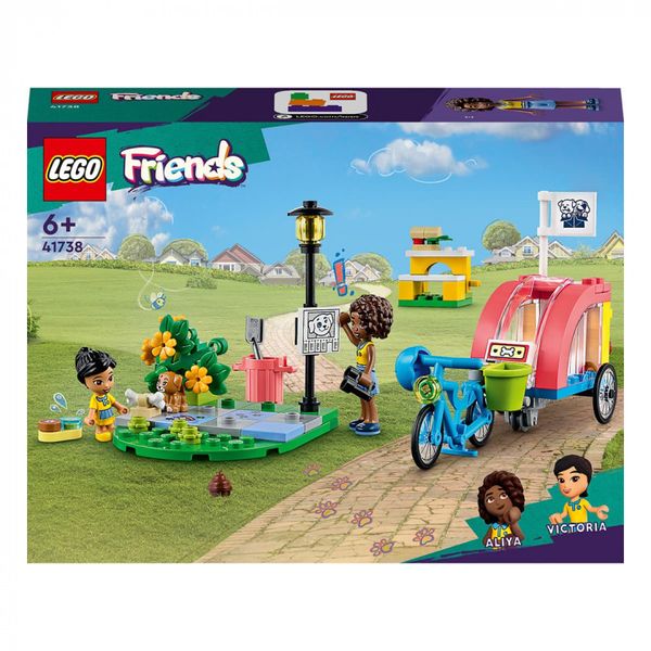 Конструктор LEGO® LEGO Friends Велосипед для порятунку собак 125 деталей (41738) 41738