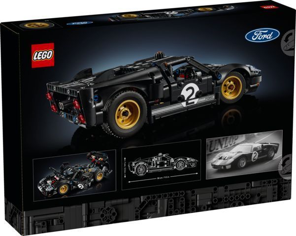 Конструктор LEGO Technic Автомобиль для гонок Ford GT40 MKII 1966 года 42223 42223