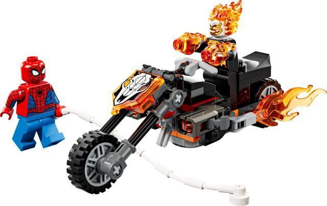 Конструктор LEGO Super Heroes Человек-паук против Призрачного всадника на мотоцикле 76335 76335
