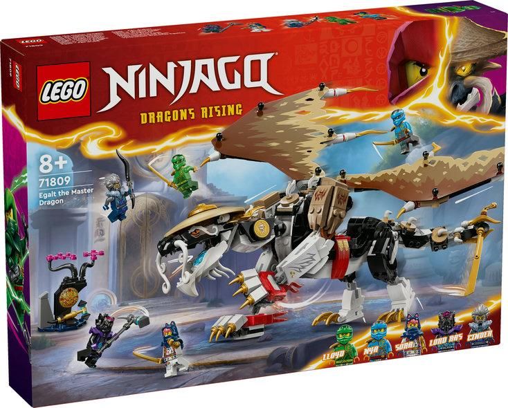 Конструктор LEGO NINJAGO® Эгалт Повелитель Драконов 71809 71809