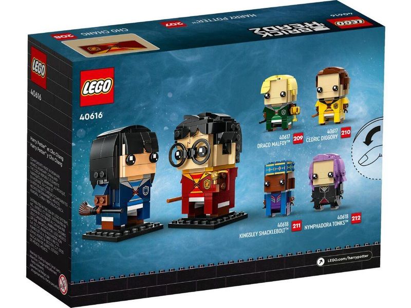 Конструктор LEGO® BrickHeadz™ Harry Potter™ & Cho Chang 40616 40616