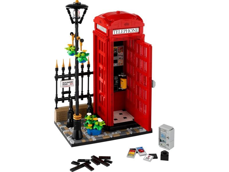 Конструктор LEGO Ideas Красная лондонская телефонная будка 21347 21347