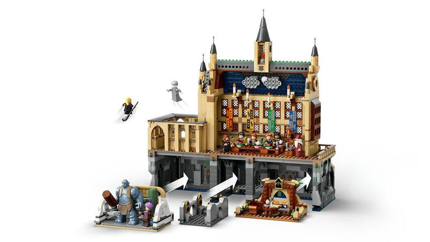 Конструктор LEGO® Harry Potter™ Замок Гоґвортс: Велика зала 76435