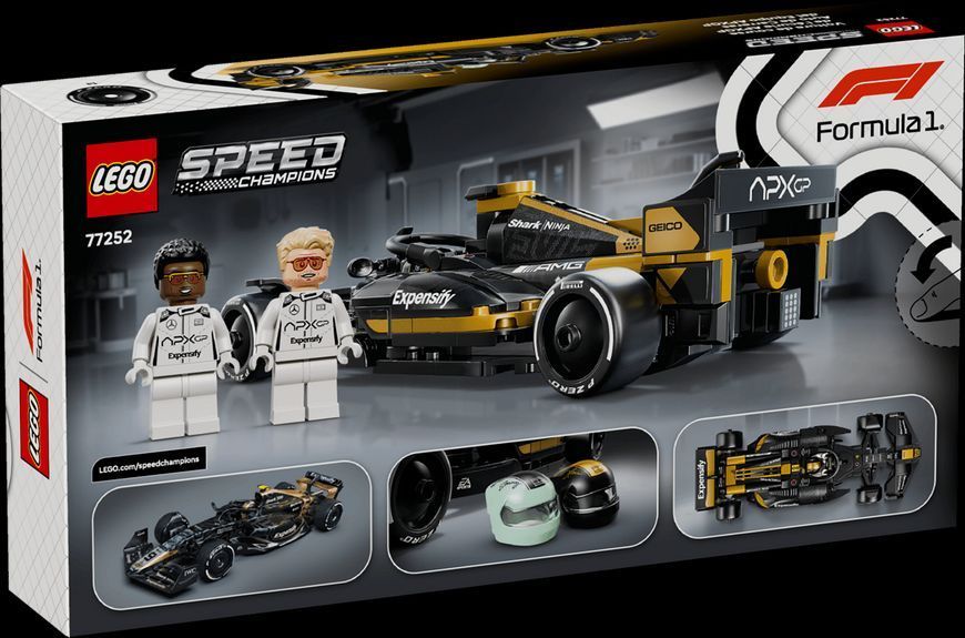 Конструктор LEGO&reg; Speed Champions Командний автомобіль для перегонів APXGP з &laquo;F1&reg;: фільм&raquo; 77252 77252