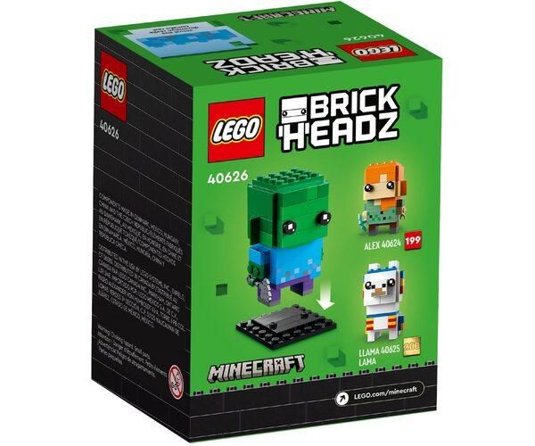 Конструктор LEGO Brick Headz Minecraft Зомби 40626 40626