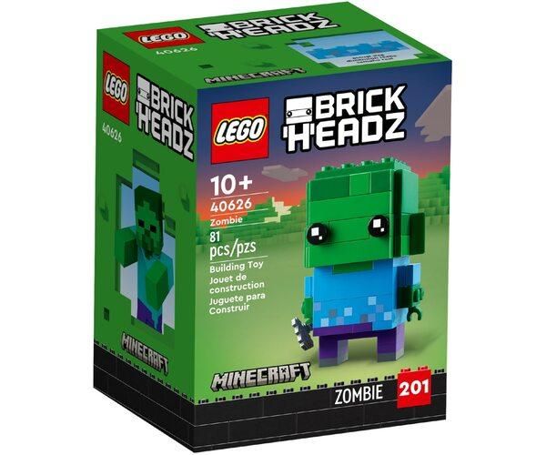 Конструктор LEGO Brick Headz Minecraft Зомби 40626 40626