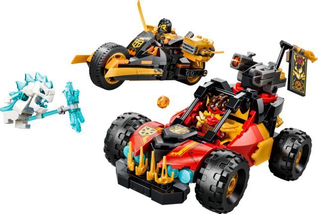 Конструктор LEGO&reg; NINJAGO&reg; Комбинированные транспортные средства Кая и Коула 71864 71864