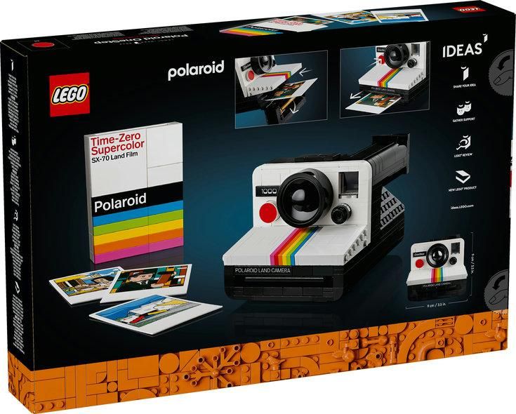 Конструктор LEGO® Ideas Фотоаппарат Polaroid OneStep SX-70 21345