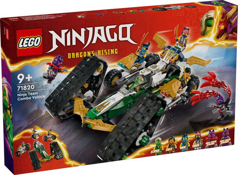 Конструктор LEGO® NINJAGO® Комби-автомобиль команды ниндзя 71820 71820