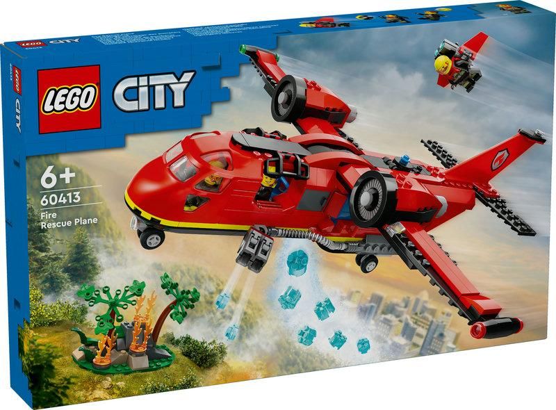 Конструктор LEGO® City Пожарный спасательный самолет 60413 60413