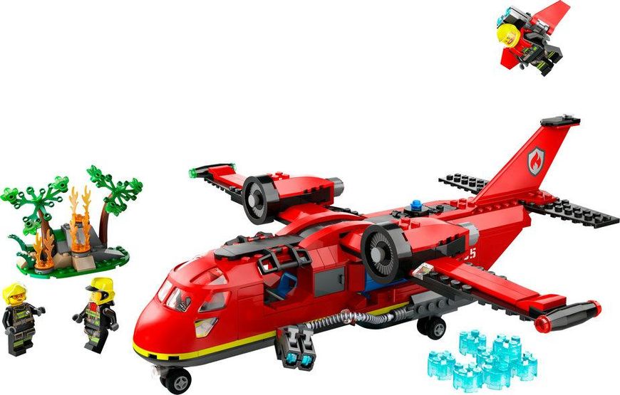 Конструктор LEGO® City Пожежний рятувальний літак 60413 60413