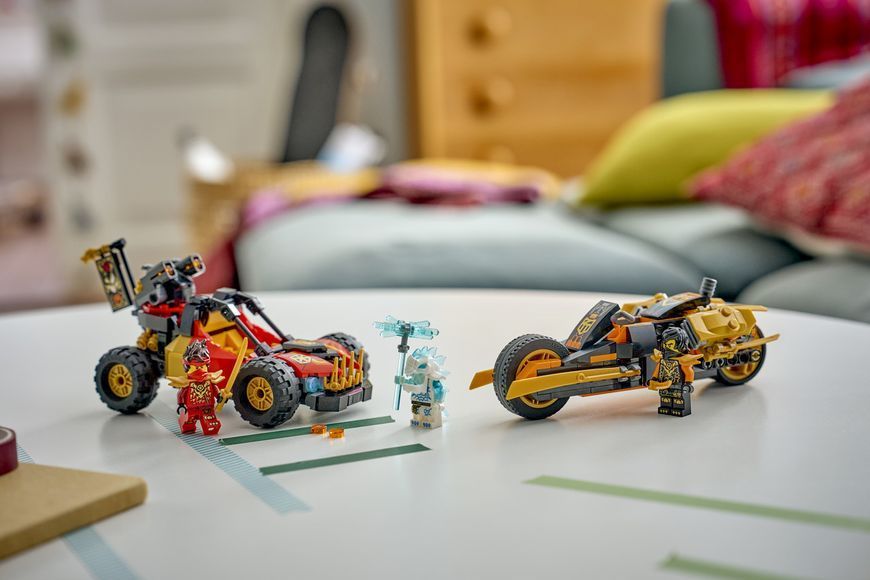 Конструктор LEGO&reg; NINJAGO&reg; Комбинированные транспортные средства Кая и Коула 71864 71864
