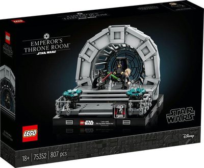 LEGO Star Wars Диорама «Тронный зал императора» 75352 75352