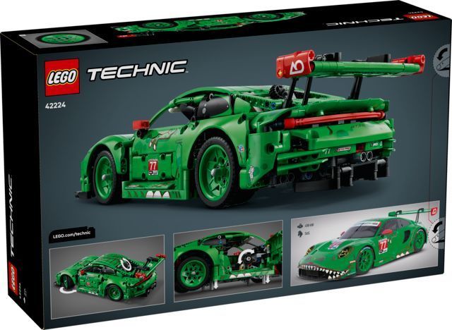 Конструктор LEGO Technic Автомобиль Porsche 911 GT3 R REXY AO Racing 42224 42224