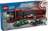 Конструктор LEGO City Вантажівка F1&reg; з автомобілями RB20 та AMR24 60445 60445
