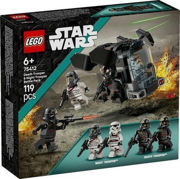 Конструктор LEGO&reg; Star Wars&trade; Бойовий набір &laquo;Боєць смерті і Нічний піхотинець&raquo; 75412 75412