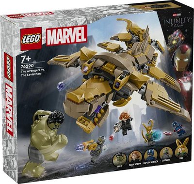 Конструктор LEGO® Marvel Месники проти Левіафана 76290 76290