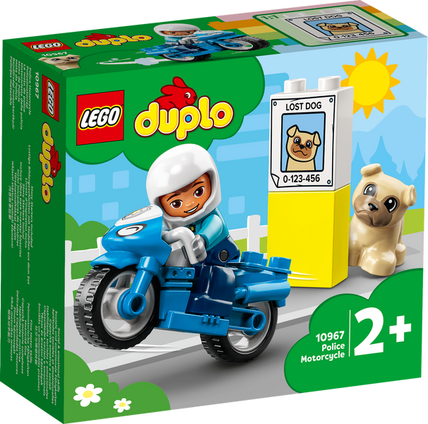 LEGO® DUPLO Полицейский мотоцикл 10967 10967