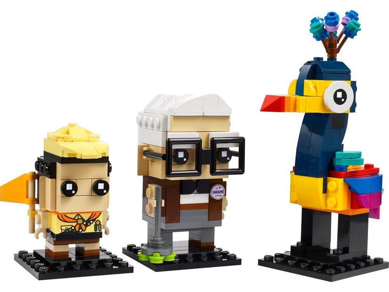 Конструктор LEGO Brick Headz Карл, Рассел и Кевин 40752 40752