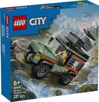 Конструктор LEGO City Позашляхова гірська вантажівка 4x4 60447 60447