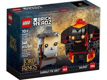 Конструктор LEGO Brick Headz Гендальф Сірий і Балрог 40631 40631 фото БрікСтор