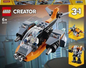 Конструктор LEGO Creator Кибердрон 31111 31111