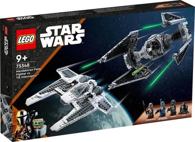 LEGO® Star Wars Мандалорский истребитель против перехватчика TIE 75348 75348