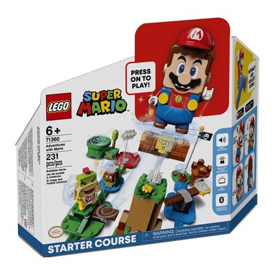 Конструктор LEGO Super Mario Приключения с Марио Стартовый набор 71360 71360