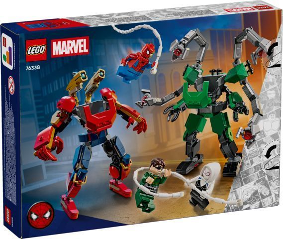 Конструктор LEGO Super Heroes Битва роботів: Людина-павук vs. Доктор Восьминог 76338 76338