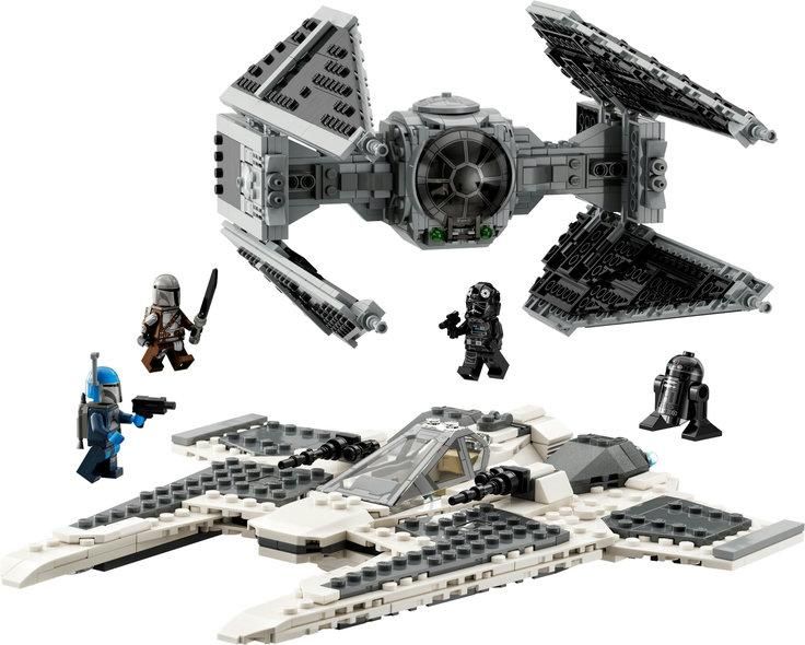 LEGO® Star Wars Мандалорський винищувач проти перехоплювача TIE 75348 75348