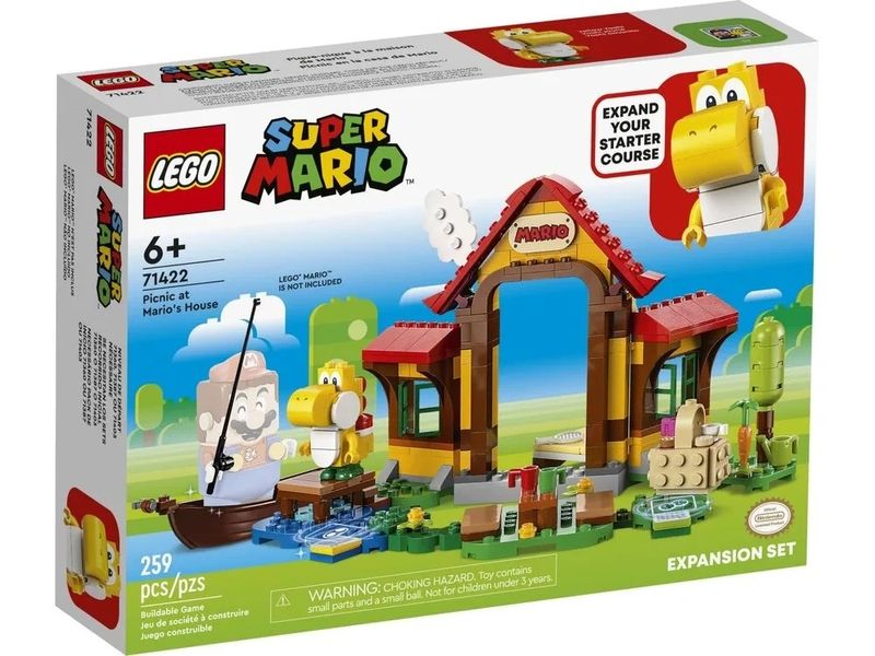 LEGO Super Mario Пикник в доме Марио. Дополнительный набор. 71422