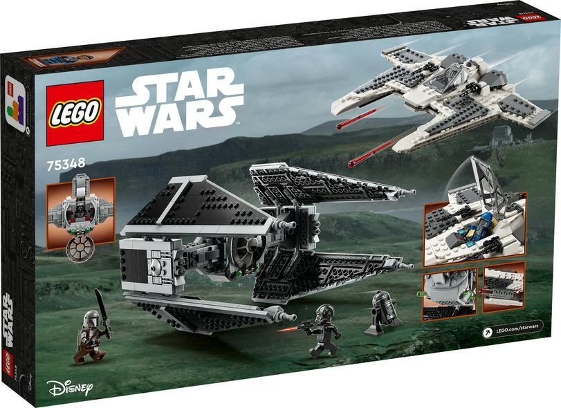 LEGO® Star Wars Мандалорский истребитель против перехватчика TIE 75348 75348