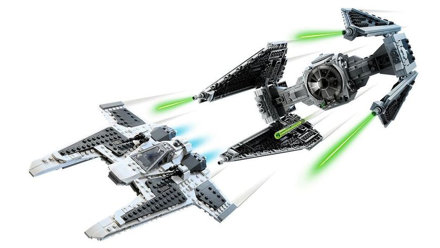 LEGO® Star Wars Мандалорский истребитель против перехватчика TIE 75348 75348