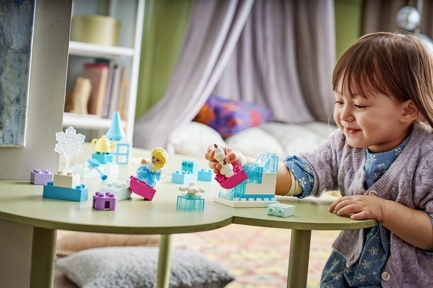 Конструктор LEGO&reg; DUPLO&reg; | Disney Коробка для творчого конструювання &laquo;Крижане серце&raquo; з Ельзою й Олафом 10462 10462