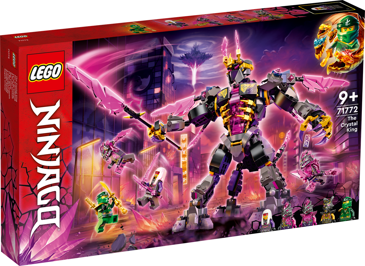Купить официальный LEGO NINJAGO Хрустальный король 71772 с быстрой