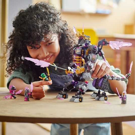 Купить официальный LEGO NINJAGO Хрустальный король 71772 с быстрой