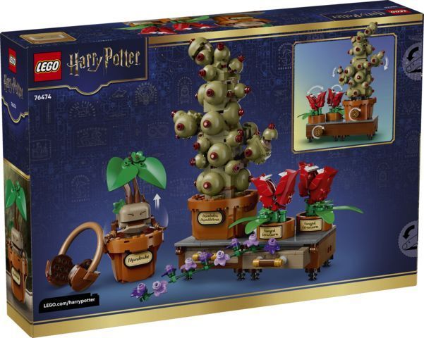 Конструктор LEGO&reg; Harry Potter&trade; Рослини з курсу гербології в Гоґвортсі 76474 76474