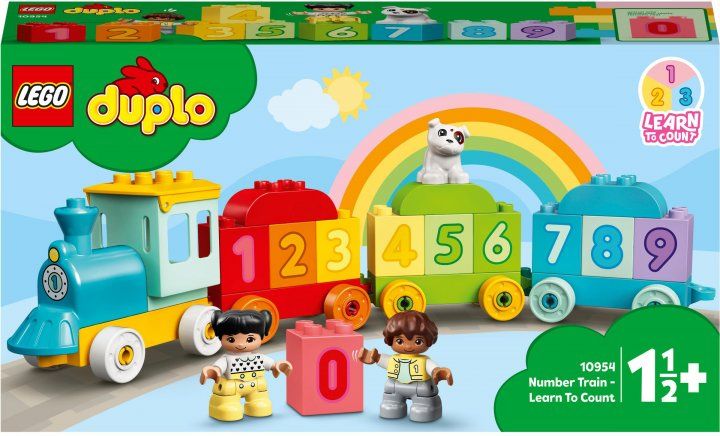 LEGO DUPLO My First Потяг із цифрами – вчимося рахувати 10954 10954