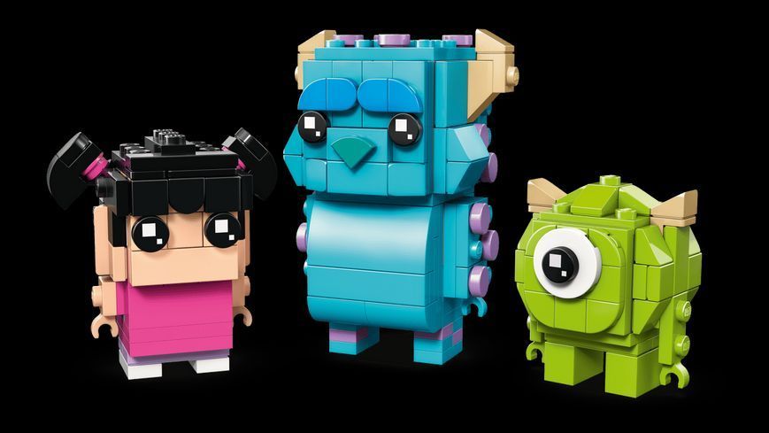 Конструктор LEGO&reg; BrickHeadz&trade; ǀ Disney і Pixar Фігурки Саллі, Майка й Бу 40861 40861 фото БрікСтор