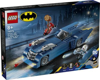 Конструктор LEGO® DC Batman™: Бетмен на бетмобілі проти Харлі Квін і Містера Фріза 76274 76274