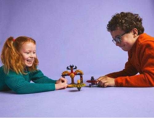 Купить Конструктор LEGO Ninjago Боевой набор дракона Спин-джитсу