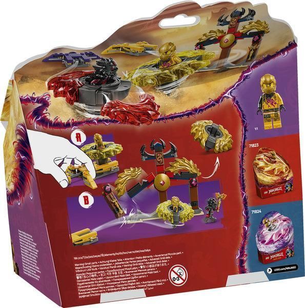 Конструктор LEGO Ninjago Бойовий набір дракона Спін-джитсу 71826 71826
