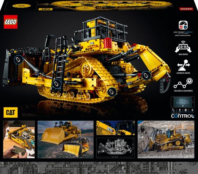 Конструктор LEGO Technic Бульдозер Cat® D11 із керуванням з додатка 42131 42131