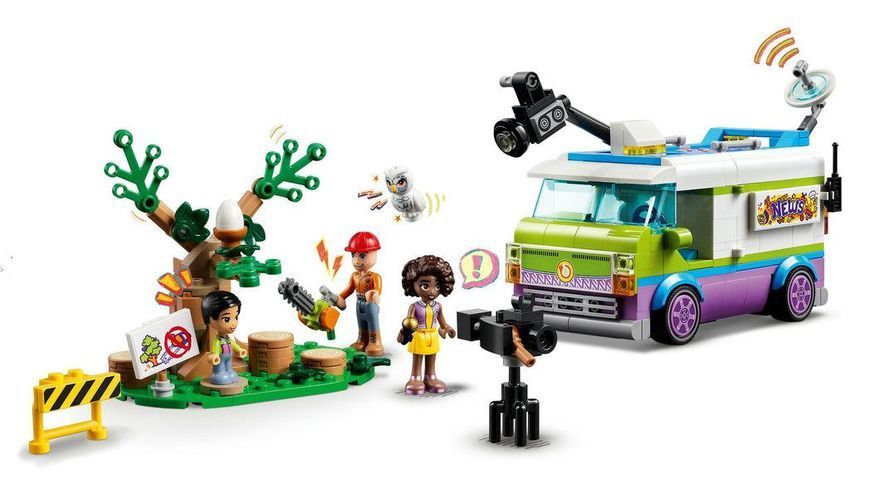 Конструктор LEGO Friends Фургон редакції новин 41749 41749