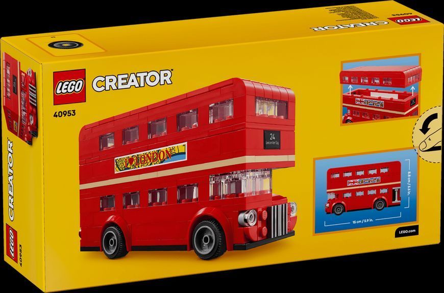 Конструктор LEGO Creator Лондонский автобус 40953 40953