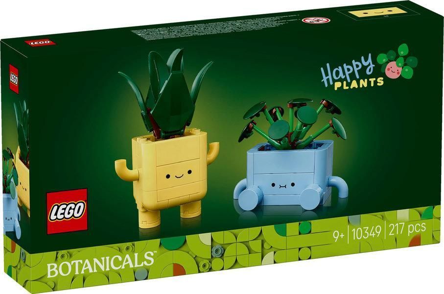 Купити Конструктор LEGO® Botanicals Щасливі рослини 10349 в BrickStore