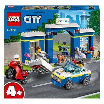 Конструктор LEGO&reg; LEGO City Переслідування на поліцейській дільниці 172 деталей (60370) 60370